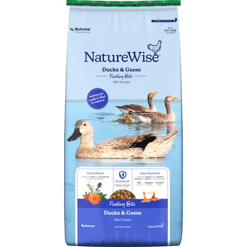 Nutrena® NatureWise® Nourishing Waterfowl 18% Protein Floating Bits